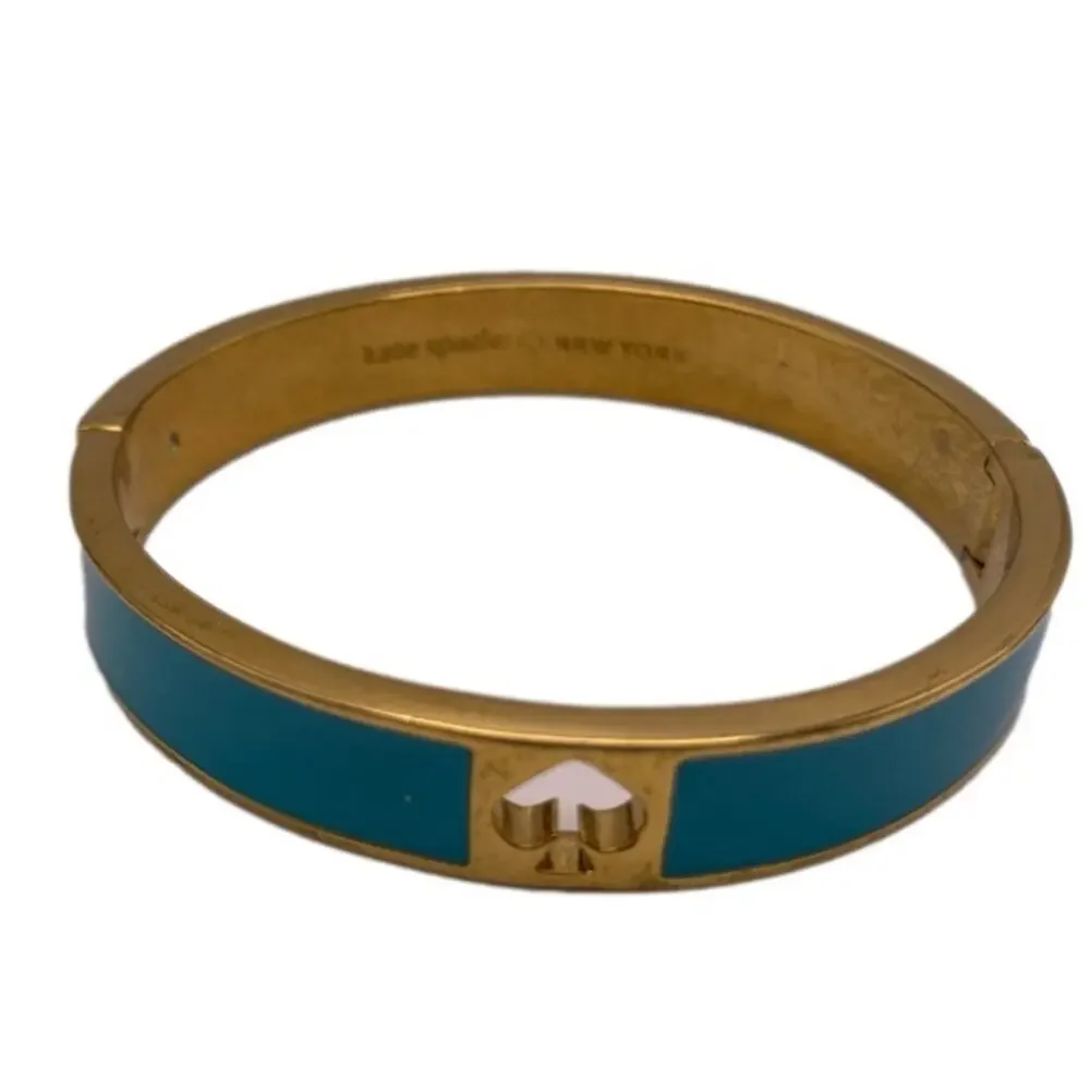 kate spade New York turq Spade Bangle Bracelet - Picture 2 of 3
